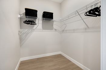 Walk-in closets*